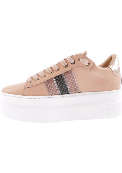 ES865-23Y Kadin Kalin Silver Taşli Sneakers Ayakkabi10 modelleri