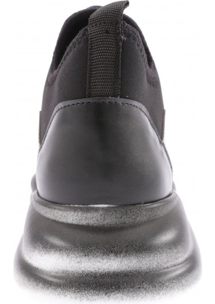 315-23Y Kadin Kalin Taban Strech Detayli Silver Taş Bağcikli Sneakers Ayakkabi10 fırsatları