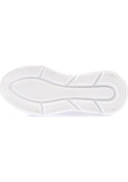 315-23Y Kadin Kalin Taban Strech Detayli Silver Taş Bağcikli Sneakers Ayakkabi10 indirimleri