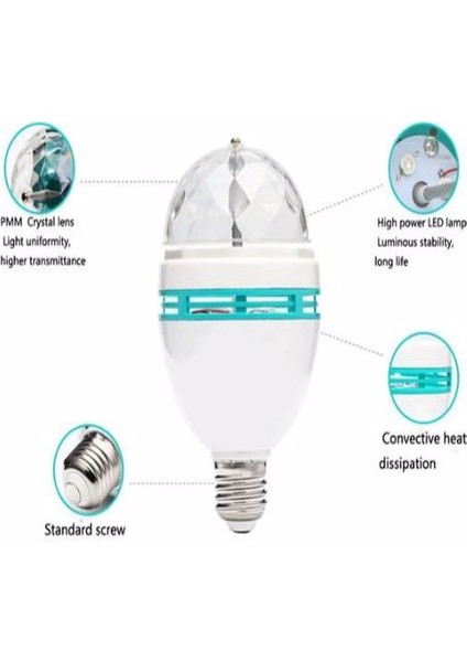 Kama 3W LED Disko Lambası fiyatları