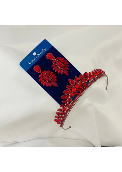 Megan Kırmızı Set