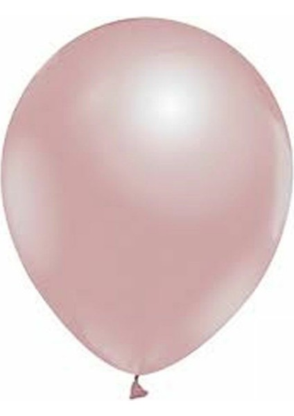 TMT8723 Metalik Gül Kurusu Balon 12 Inç 12LI