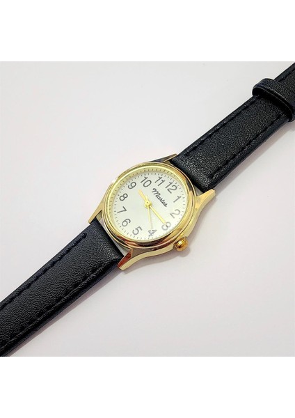 Retro Kadın Kol Saati, Vintage Tasarım, Klasik Tasarım, Altın / Gold Rengi, Minimal, Kayışlı fiyatları
