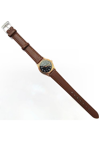Retro Kadın Saati, Vintage Tasarım, Klasik, Rose Gold Rengi, Minimal, Kayışlı, Siyah Kadran modelleri