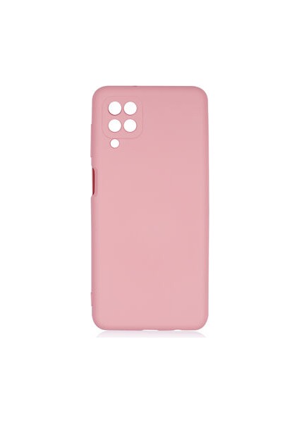 Galaxy A12 Kılıf Kamera Korumalı Içi Kadife Lansman Silikon Kapak