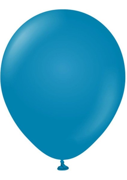 12'' Derin Okyanus Rengi Balon 10 Adet fiyatları