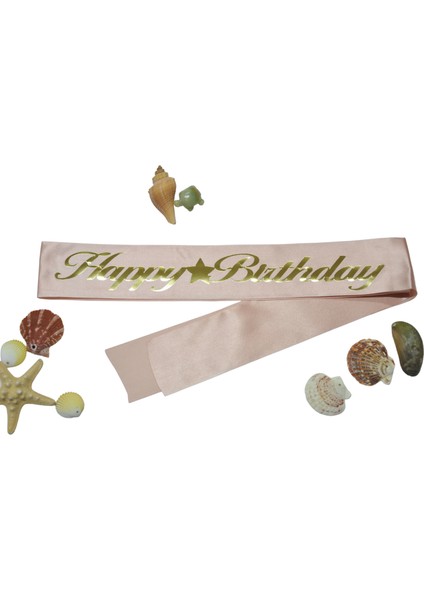 Happy Birthday Kuşak & Doğum Günü Partisi & Doğum Günü Parti Kuşağı