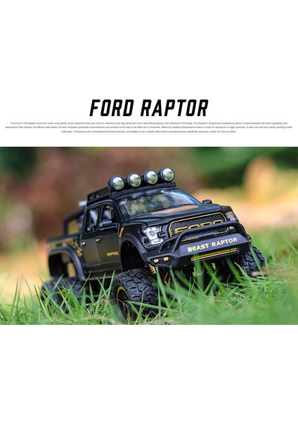 Ford Raptor F150 Model Simülasyon Alaşım Arazi Aracı (Yurt Dışından)