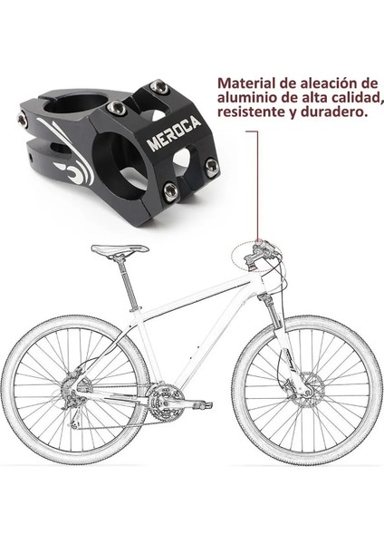 Mtb Bmx Bisiklet Sapı Alüminyum 31.8 mm (Yurt Dışından) modelleri