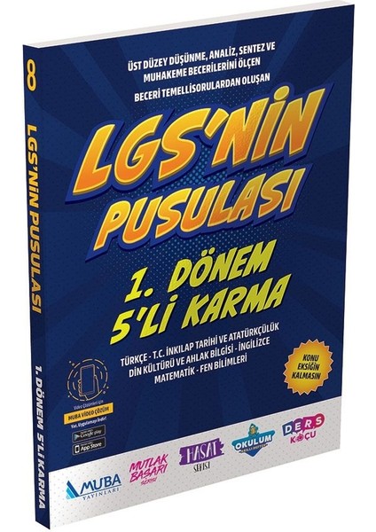 LGS'nin Pusulası 1. Dönem 5'li Karma Deneme -