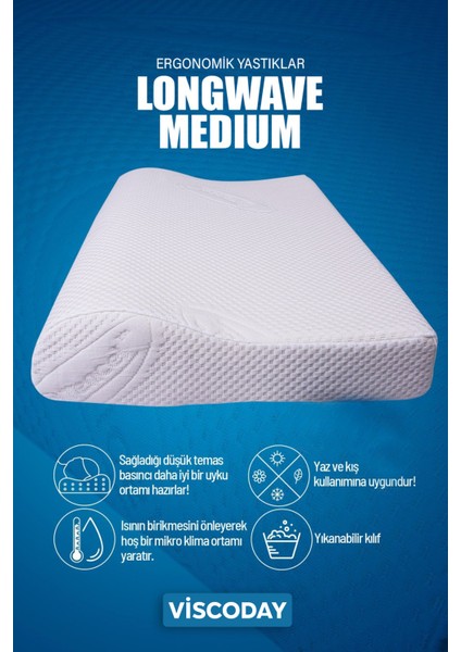 Visco Boyun Yastığı Boyun Destekleyici Visco Yastık Ortopedik Boyun Yastığı Ergonomik Yastık fiyatları