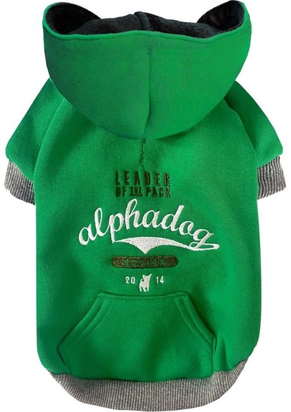 Leader Green Orta-Büyük Irk Köpek Sweatshirtü (11 kg-36 kg arası köpeklere uygundur)