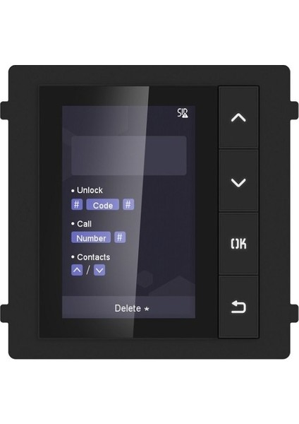 Ds-Kd-Dıs Video Interkom Ekran Modülü