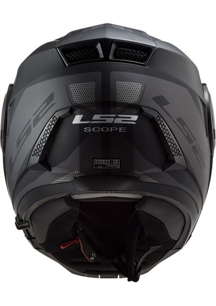 FF353 Scope Axıs Mat Siyah-Tıtanıum Kask