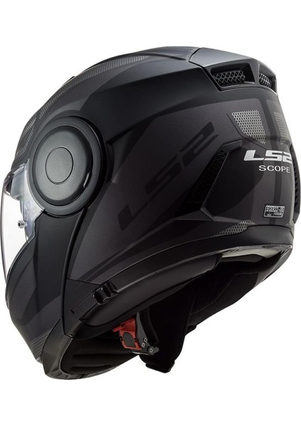 FF353 Scope Axıs Mat Siyah-Tıtanıum Kask