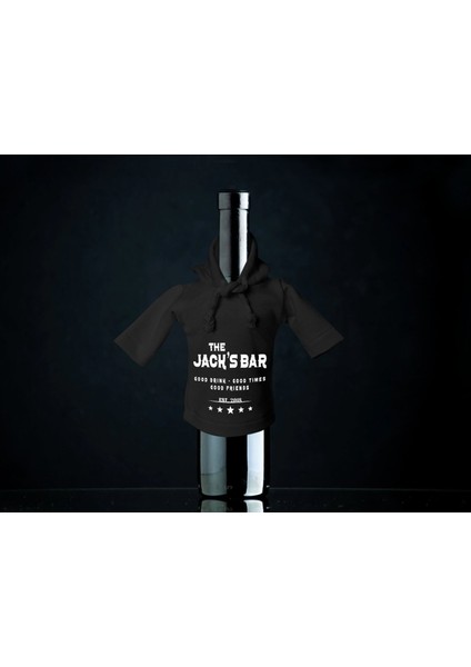 Kişiye Özel Mini Siyah Içki Şişesi Tişörtü , Ev Bar Dekoru, Viski, Şarap, Votka, Rakı Şişesi Tişörtü, Ev Barı-3 fırsatları