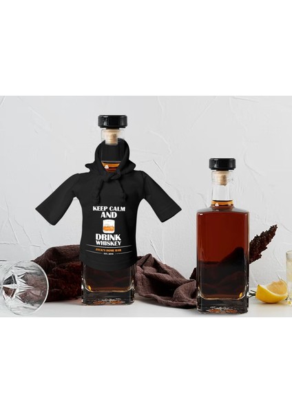 Kişiye Özel Mini Siyah Içki Şişesi Tişörtü , Ev Bar Dekoru, Viski, Şarap, Votka, Rakı Şişesi Tişörtü, Ev Barı-8 modelleri