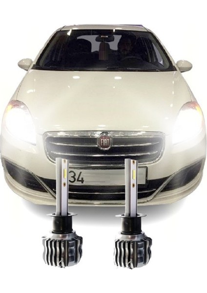 Fıat Lınea Uzun Far LED Oto Ampulü H1 Photon Zero