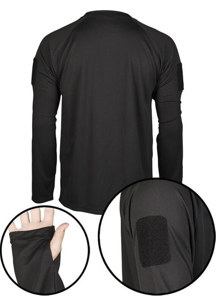 Tactical Quick Dry Siyah T-Shirt fiyatları