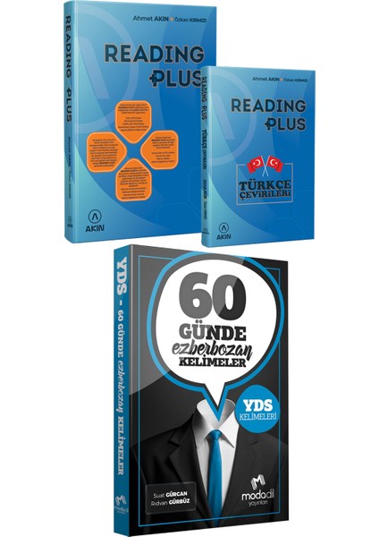 Akın Dil 2023 Akın Dil Reading Plus+Modadil Yds 60 Günde Ezberbozan Kelimeler