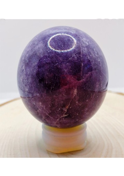 Sertifikalı Doğal Lepidolit Küre