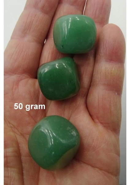 Sertifikalı 50 Gram Aventurin Tamburlu Parça