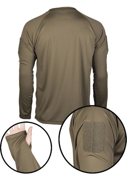 Tactical Quick Dry Yeşil T-Shirt