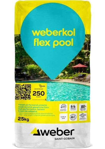 Kol Flex Pool 25Kg Gri