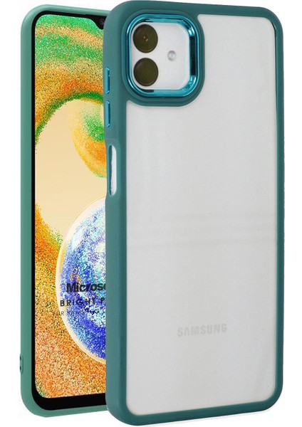 Samsung Galaxy A04 Kılıf Bright Planet Yeşil