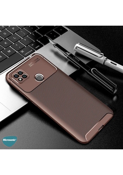 Xiaomi Redmi 10A Kılıf Legion Series Kahverengi modelleri