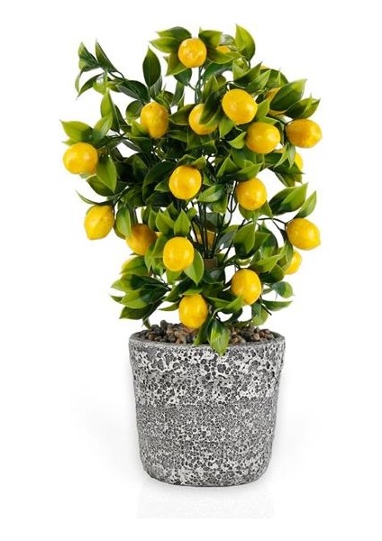 Rüzgar Yapay Çiçekçilik 35 cm Limon Ağacı fiyatları
