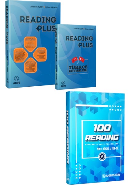 Akın Dil 2023 Akın Dil Reading Plus+Akın Dil 100 Reading