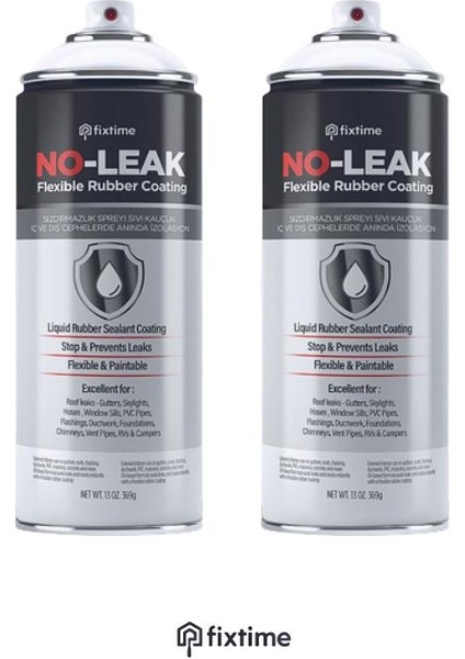 Noleak 1 1 Paket Su Izolasyon Sızıntı Onarım Spreyi Su Geçirmez Beyaz 800ML Noleak2