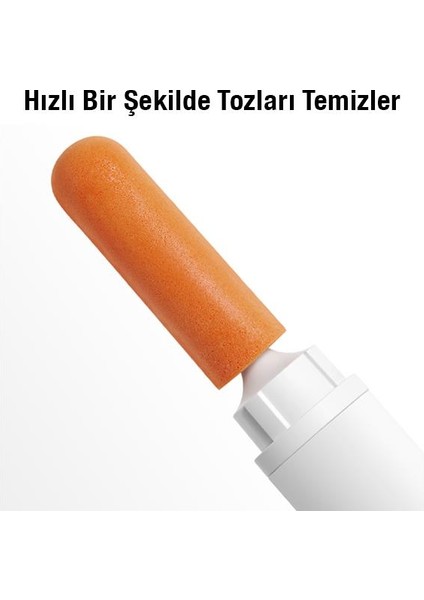 Yıkanabilir 3 Fırça Başlıklı Kulaklık Temizleme Fırçası Kulaklık Toz Alma Fırcası