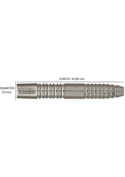 Gripper 6 % 90 Tungsten Çelik Uçlu Dart Oku