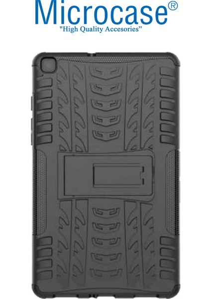 Samsung Galaxy Tab A 8.0 Inch 2019 T295 T295 T297 2in1 Set Alfa Armor Standlı Kılıf + Bluetooth Klavye - AL81113