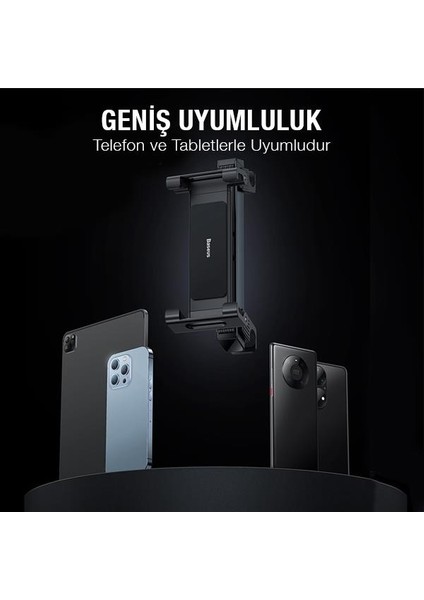 Ayarlanabilir 360 Derece Dönebilen Araç Arka Koltuk Tablet Tutucu Araç Tablet Tutucu