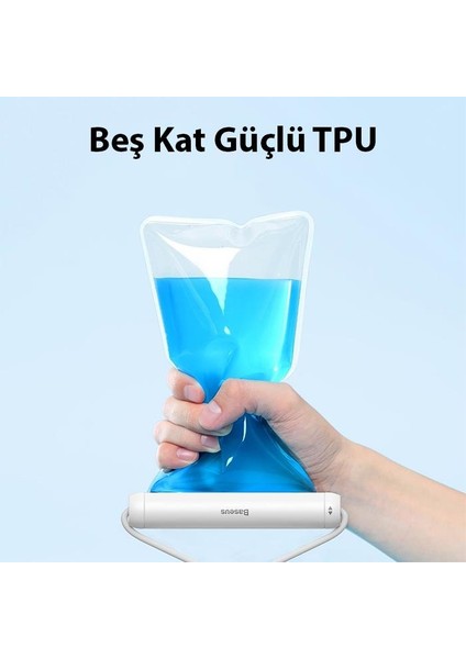 Ipx8 Su Geçirmez Su Altı Dokunmatik Telefon Kılıfı, Boyun Askılı, Deniz, Havuz Için Kılıf