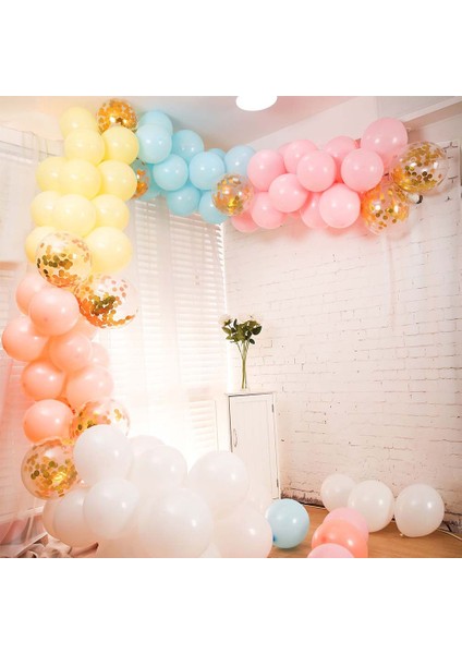 Pembe Mavi Beyaz Zinciri Seti Konsept 7