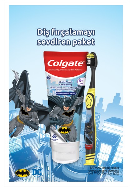 Batman Çürüklere Karşı Etkili Meyve Aromalı Çocuk Diş Macunu + Diş Fırçası fiyatları