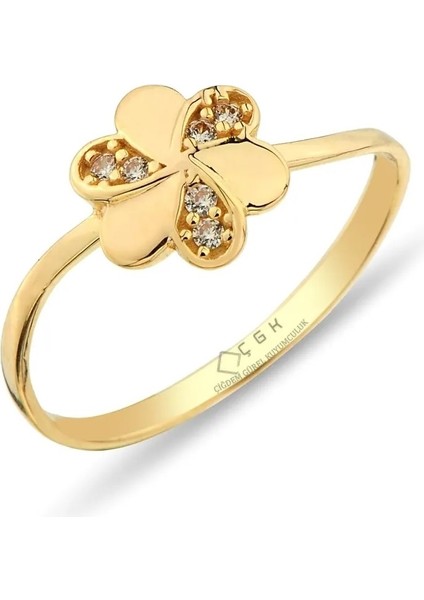 Çiçek Altın Yüzük CGKYZK0102