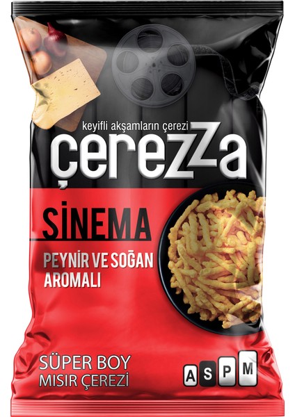 Sinema Peynir & Soğan Mısır Çerezi Süper Boy 117 G