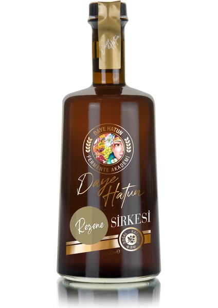 Daye Hatun Rezene Sirkesi / Fennel Vinegar (Doğal Fermente Canlı Sirke / Nat. Ferm. / 500 Ml)