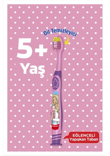 Barbie Çürüklere Karşı Etkili Meyve Aromalı Çocuk Diş Macunu + Diş Fırçası