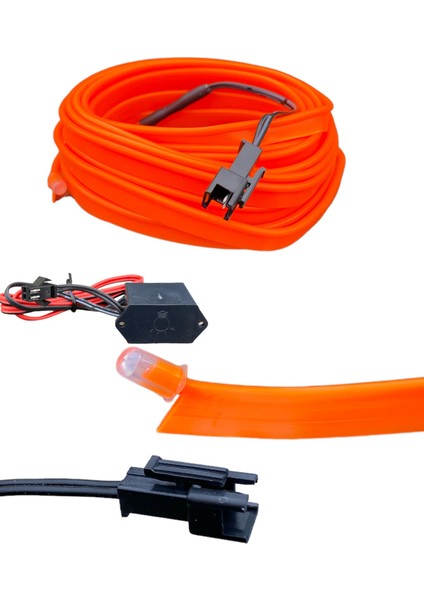 Neon Ip Şerit LED Kırmızı 5m