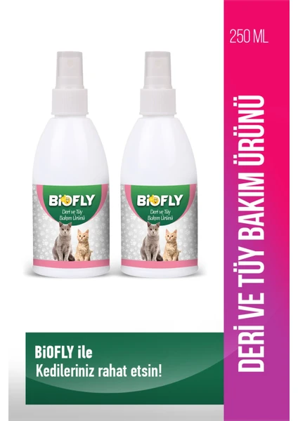 Kedi Deri ve Tüy Bakım(Bit ve Pire) Spreyi 250 Ml. 2  Adet