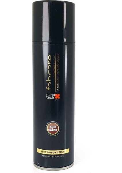 3011 Fabcare Süet Nubuk Spreyi 250 Ml-Açık Kahverengi
