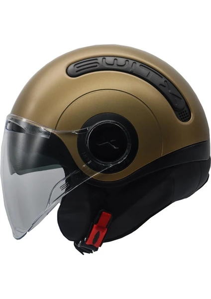 Sx.10 Mat Gold Kask