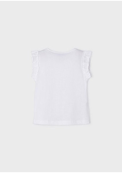 Kız Çocuk Nakışlı Bluz Beyaz 3074 fırsatları