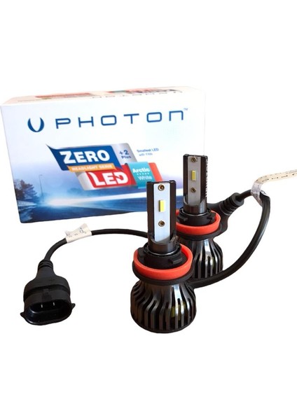 Photon Zero Serisi 9000 Lümen LED Xenon H1-H4-H7-H11-H27-9005-9006
